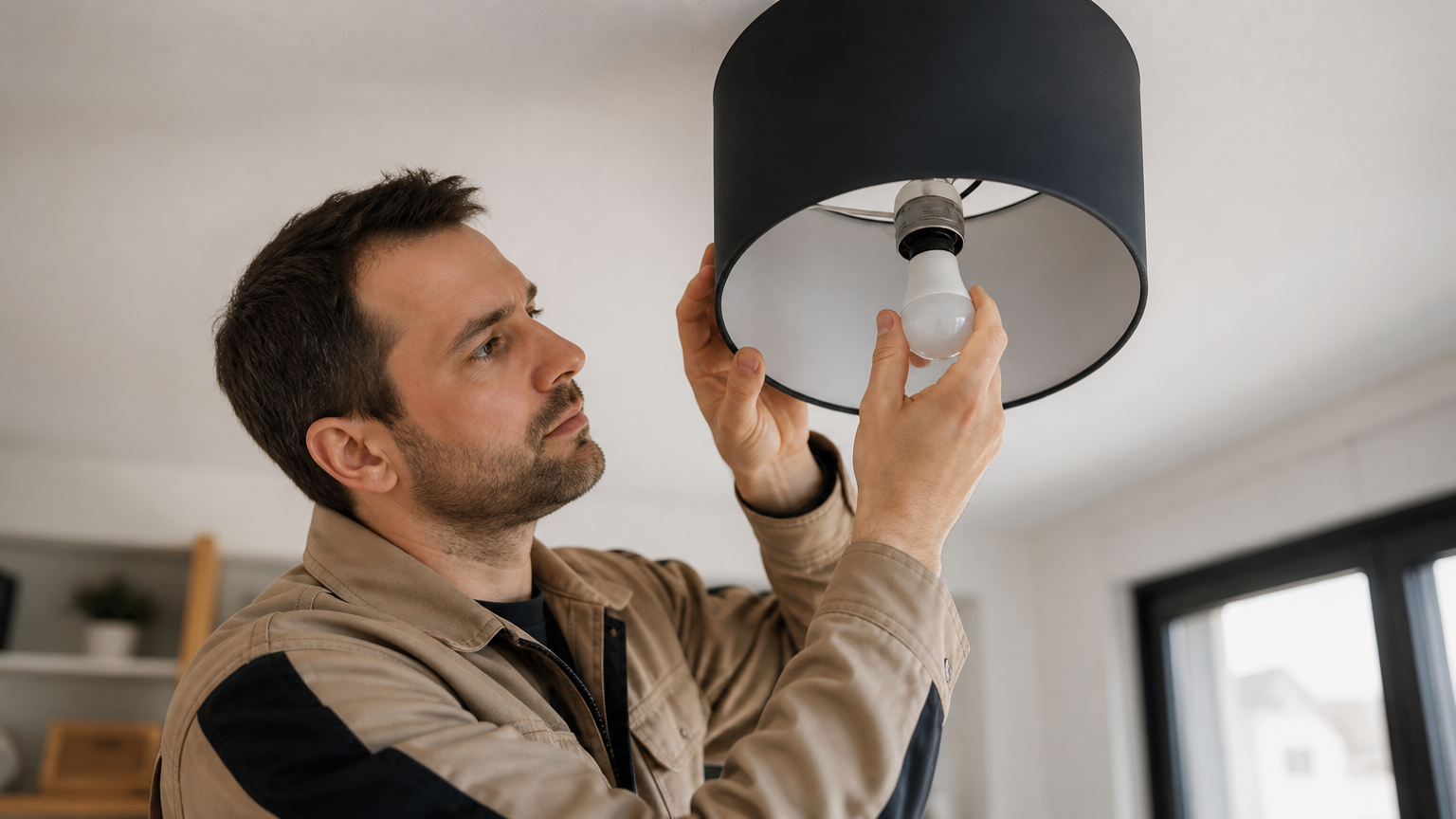 Kontrola LED žiarovky vo svietidle
